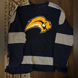 Unique Vintage NHL Buffalo Sabres Hockey Long Sleeve Tee